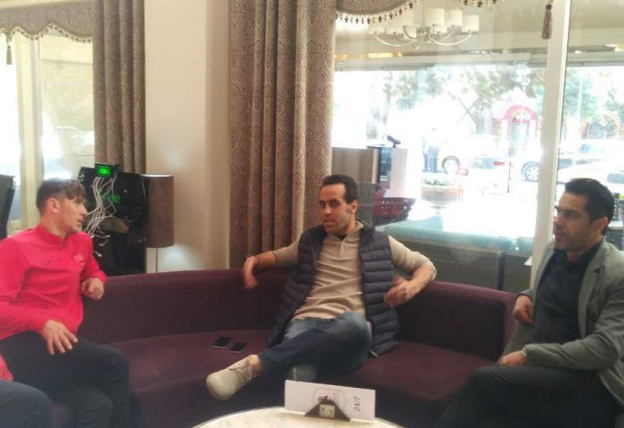 کریمی به اردوی پرسپولیس رفت + عکس