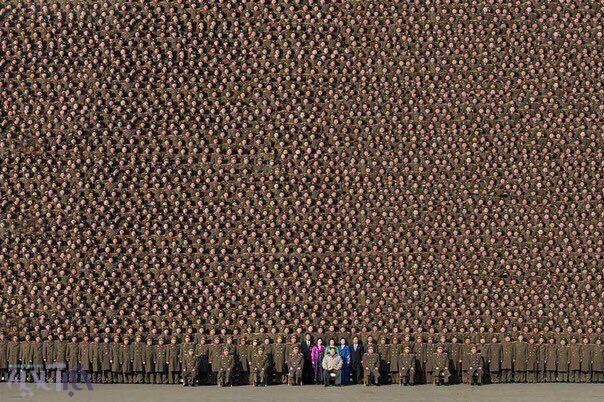 نظم ارتش کره شمالی را اینجا ببینید/ عکس