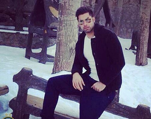 عکس برفی محسن فروزان