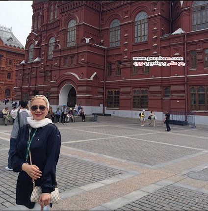 آنا نعمتی در مسکو