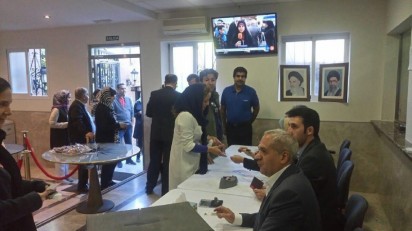 صف رای گیری در پایتخت اسپانیا/ عکس