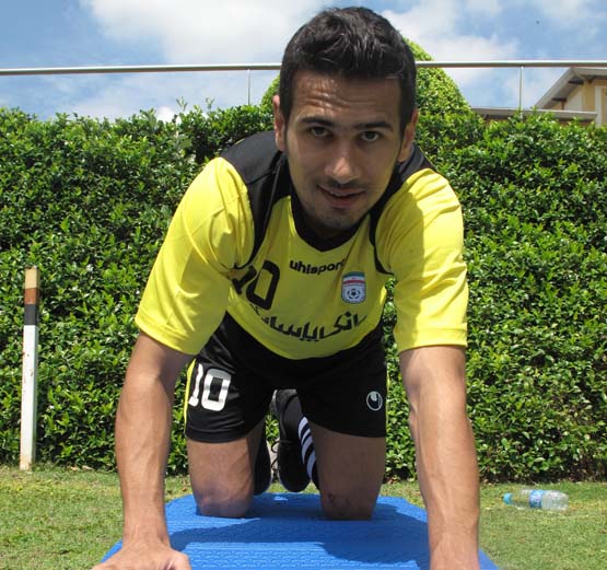 آقای گل استقلال پیراهن شماره 10 تیم ملی را بر تن کرد/ عکس