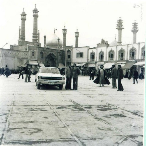 تصویری قدیمی از حرم حضرت معصومه