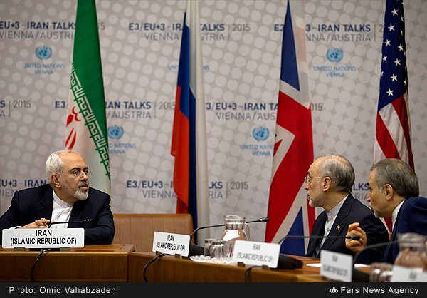 دکتر ظریف به همراه دیگر وزرای خارجی در وین/تصاویر