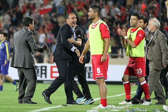 شادی دیدنی حسین عبدی (عکس)