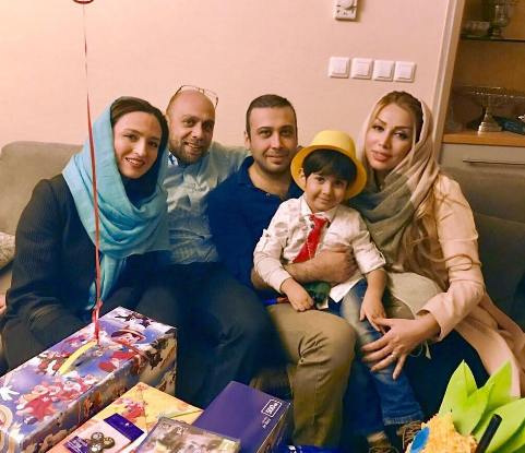  عکس محسن چاوشی و همسرش در کنار گلاره عباسی و همسرش