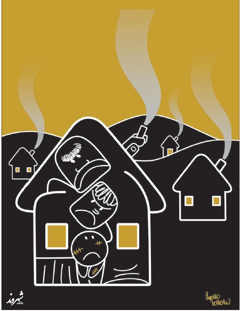 کودک بد سرپرست!/ کاریکاتور