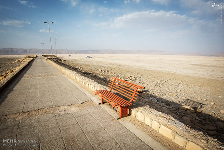 خشکسالی دریاچه مهارلو استان فارس