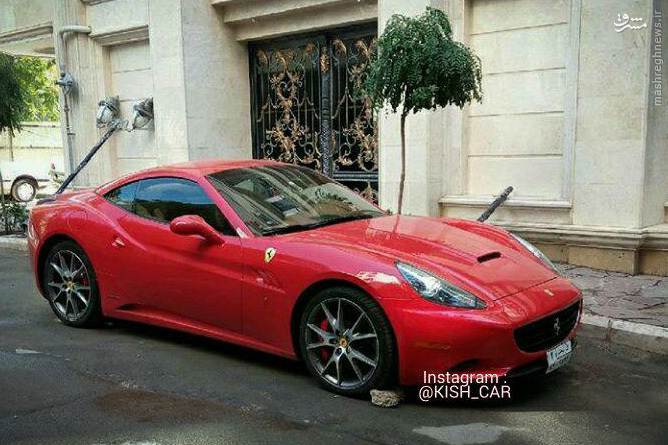 عکس/ فراری کالیفرنیا در خیابان‌های تهران