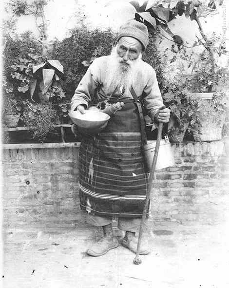 عکس/ آب‌ فروش در دوره قاجار