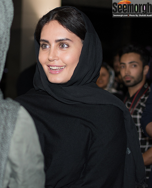 چهره الناز شاکردوست در اکران فیلم اروند