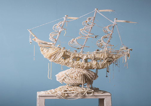 کشتی‌هایی از جنس مروارید + تصاویر