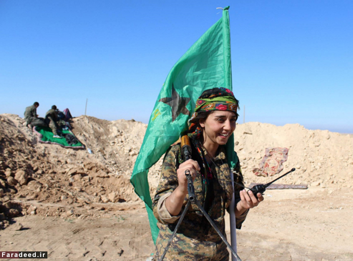 (تصاویر) حضور زنان کرد در آزادسازی 