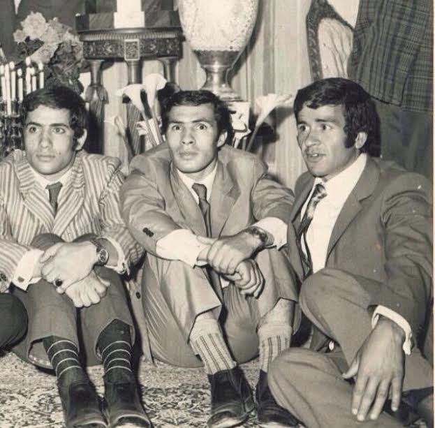 ‫عکس کمتر دیده از جوانی امیر عابدینی‬‎