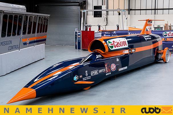 اتومبیلی با سرعت یکهزار مایل در ساعت+تصاویر