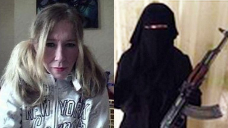 خواننده معروف، بانوی نمونه داعش! /عکس