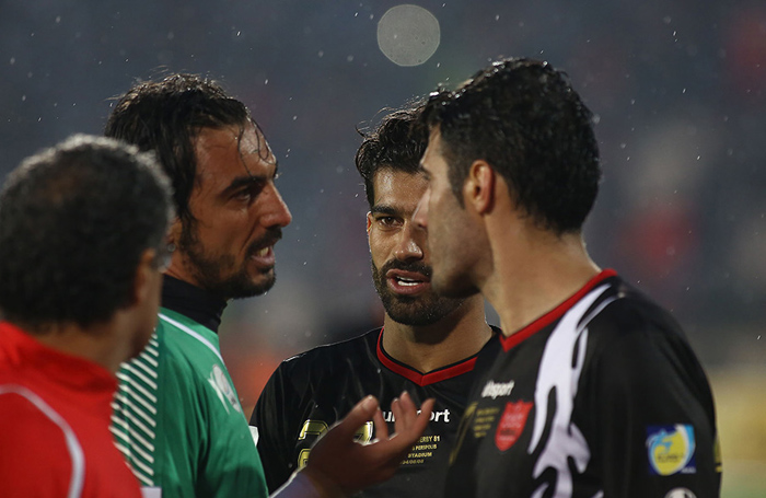 (تصاویر) حواشی دربی هشتاد و یکم