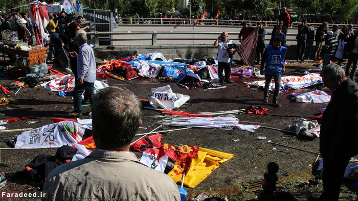 (تصاویر) شنبه خونین ترکیه