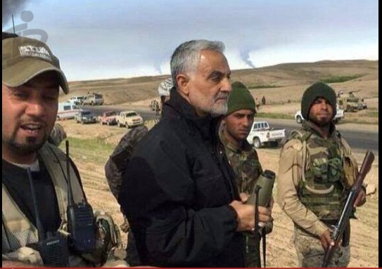 عکس تیم حفاظتی قاسم سلیمانی