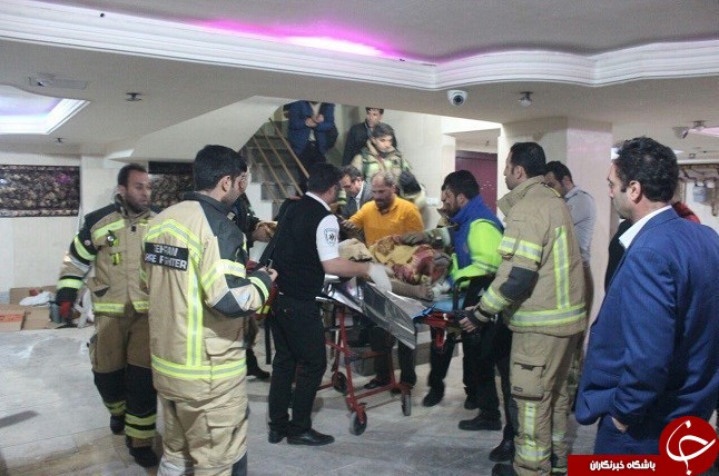 اقدام جنون‌آمیز پسر جوان در خانی‌آباد + تصاویر