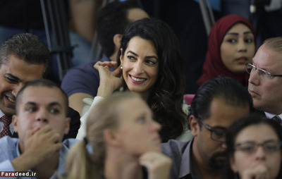 امل کلونی در دادگاه قاهره