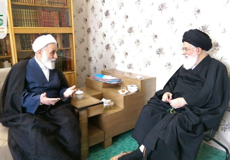 حجت‌الاسلام ناطق نوری با آیت‌الله علم الهدی دیدار کرد