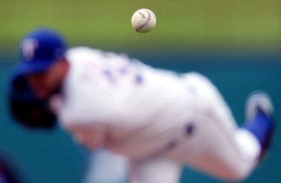 مارتین پرس بازیکن تیم بیسبال رنجرز