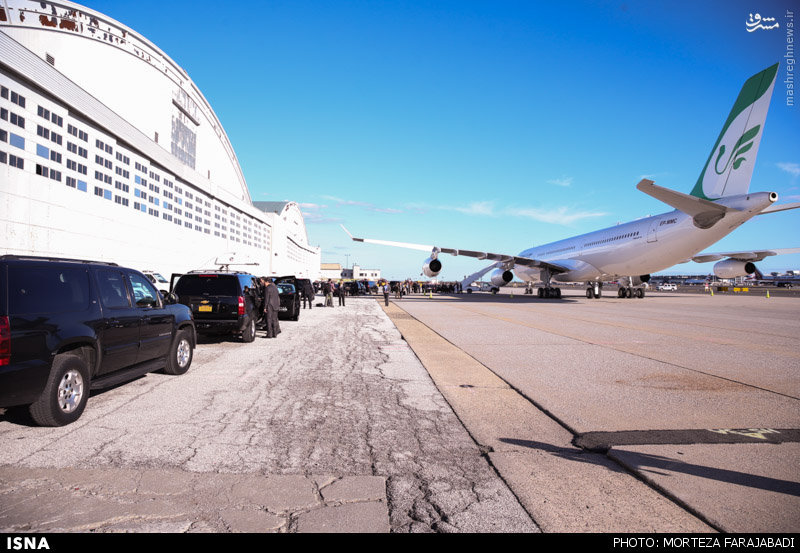 عکس/ کاروان اسکورت روحانی در نیویورک