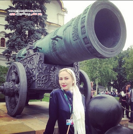 آنا نعمتی در مسکو