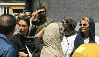 حضور هدیه تهرانی در انتخابات / عکس