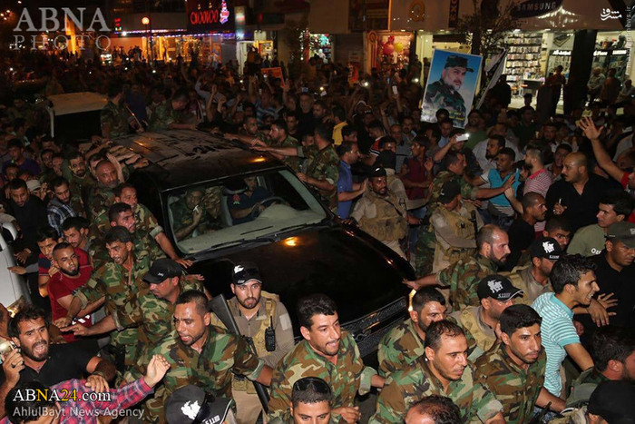 اسکورت ویژه مقتدی صدر در بازدید از الکراده/ تصاویر