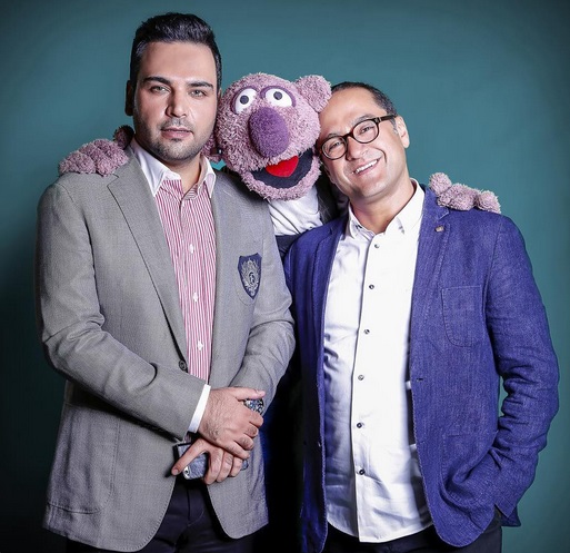 تیپ احسان علیخانی در برنامه خندوانه/ عکس