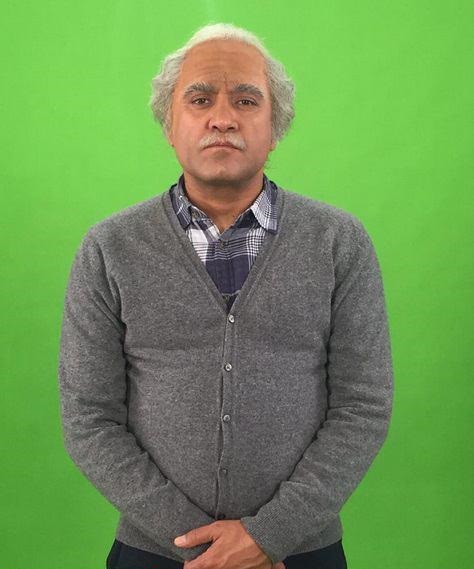 گریم جالب رامبد جوان/ عکس