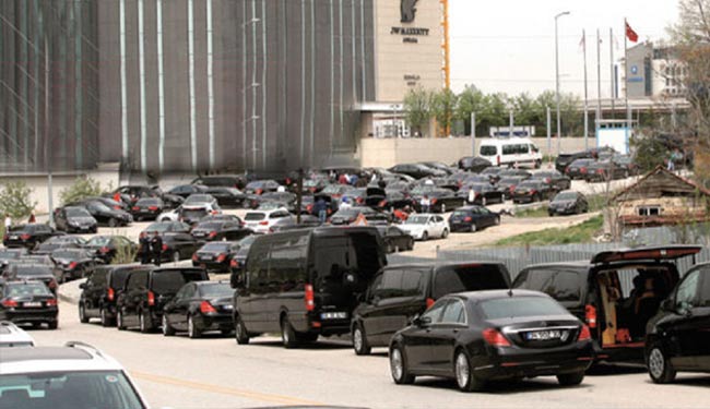 500 بنز برای کاروان شاه سعودی!/ عکس