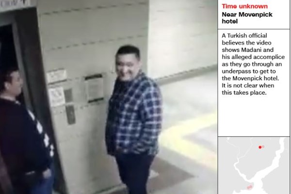 افشای هویت فردی که با لباس خاشقچی از کنسولگری خارج شد +عکس