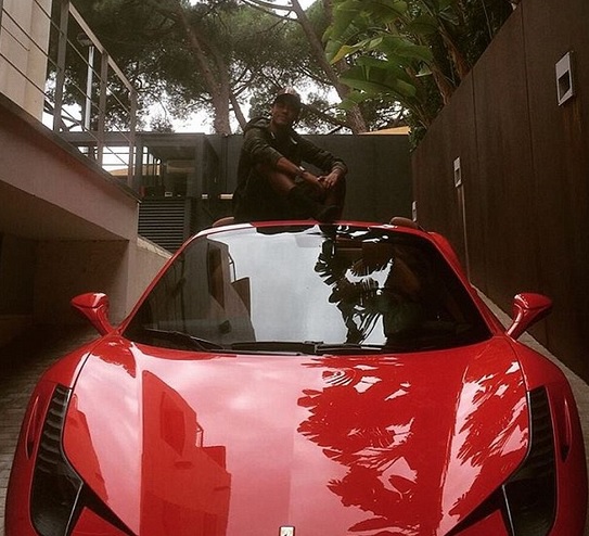 اتومبيل جدید نیمار+عکس