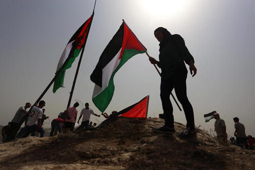 اعتراضات هفتگی روز جمعه فلسطینی های ساکن کرانه غربی به شهرک سازی های غیر قانونی اسراییل