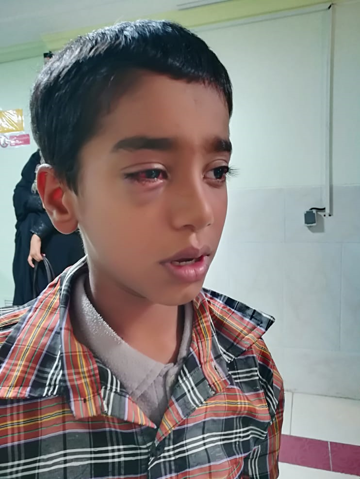 دانش آموز تنبیه بدنی