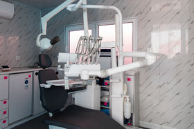 بخش دندانپزشکی بزرگترین بیمارستان سیار کشور