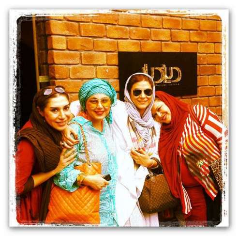 عکس/ بهنوش‌ بختیاری و بهاره‌ رهنما در دیزی‌سرا