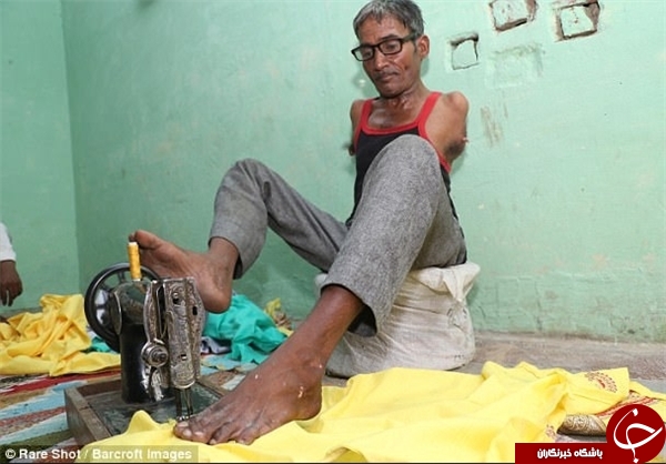 خیاطی متفاوت این مرد+عکس