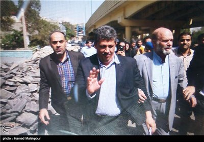 ورود مهدی هاشمی به زندان اوین/عکس