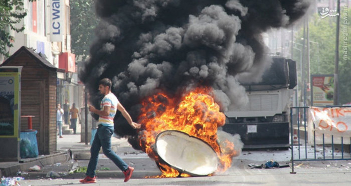 اغتشاشات حزب کارگران کردستان در ترکیه