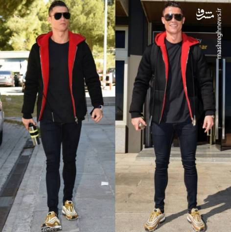 عکس/تیپ جالب رونالدو در لندن!