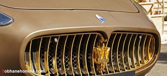 مازراتی طلایی مشهور تهران را ببینید/ عکس