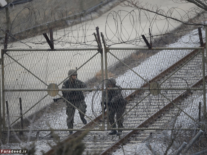 تصاویر/ زمستان و سرما در کره شمالی