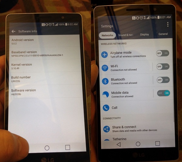 تصاویری از LG G4 Note