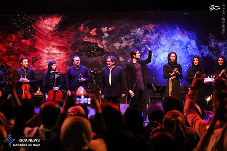 حسین فریدون در کنسرت ناظری‌ها/تصاویر