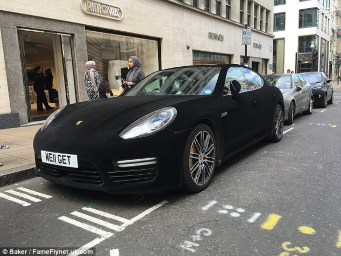  عکس/ پورشه مخملی پانامرا در لندن