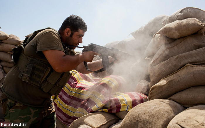 (تصاویر) در چند قدمی داعش